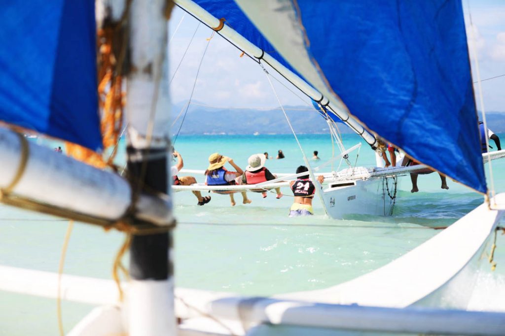 長灘島風帆船