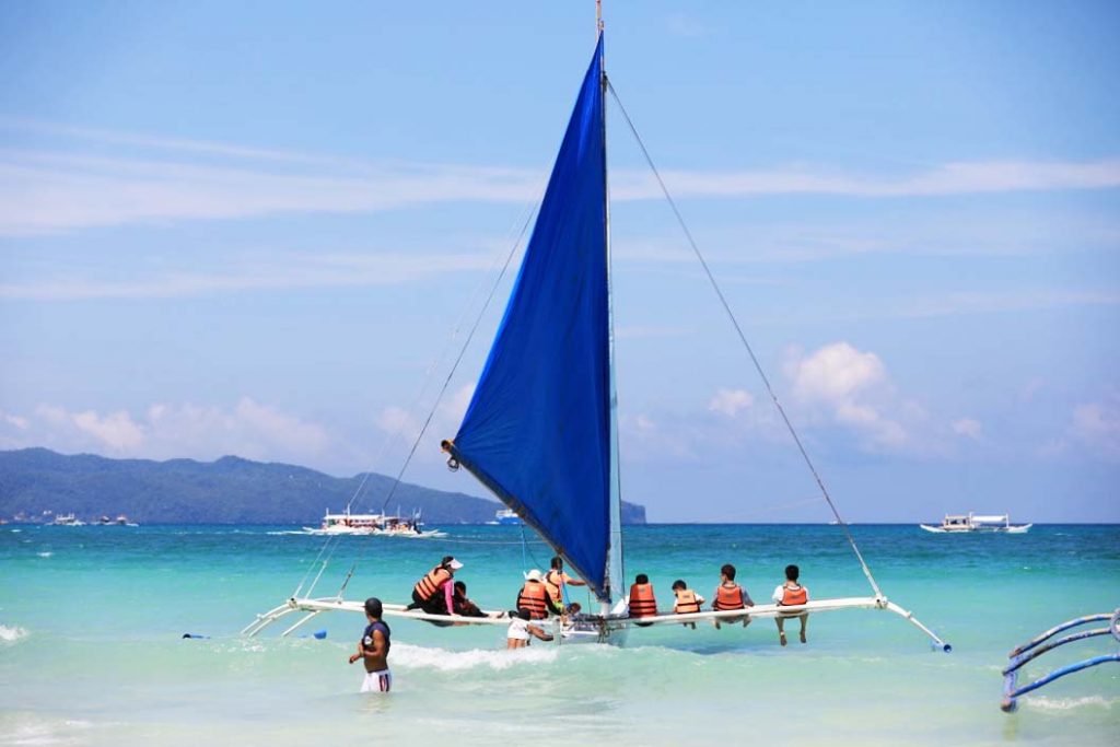 長灘島風帆船